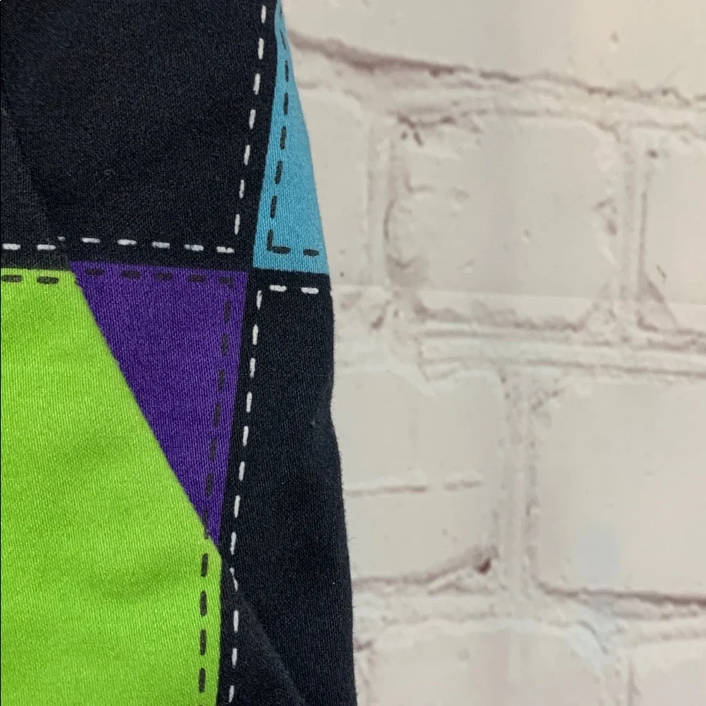 Loudmouth Square Patterned Multicolor Golf Shorts Size 40 x 9 - Picture 3 of 5